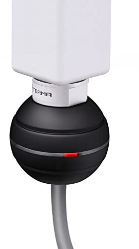 Riscaldamento termostato, riscaldatore ad immersione, riscaldatore per asciugamani Modello REG2 1000 Watt nero