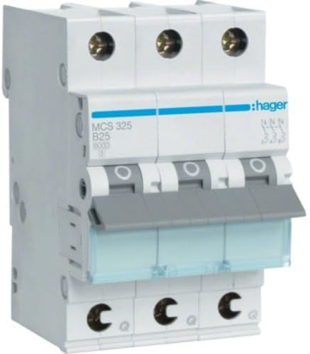 Hager MCS325 interruttore automatico C-type 3 3 modulo/moduli