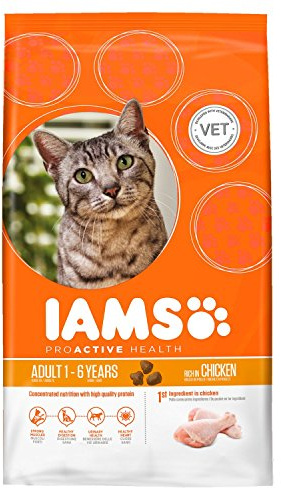 IAMS Croquette au Poulet pour Chat Adulte 10 kg