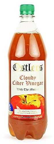 Ostlers Apple Cider Vinegar with Mother 1 Litre (Pack of 2)
