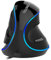 JTD Souris Optique Verticale à Souris Ergonomique avec sensibilité réglable (600/1000/1600 dpi), Repose-Mains détachable et Boutons de Pouce - Réduit la Douleur de la Main/du Poignet (Wired avec LED)