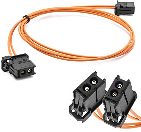 Cavo di prolunga in fibra ottica per auto, lunghezza 1 m, per BMW, Audi, VW, Mercedes