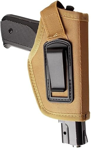 Gexgune Holster für Pistole Innen Bund IWB verdeckt tragen Pistole Holster Fit G 17 19 22 23 32 33 Ruger Nylon Holster (5 Farbe optional)