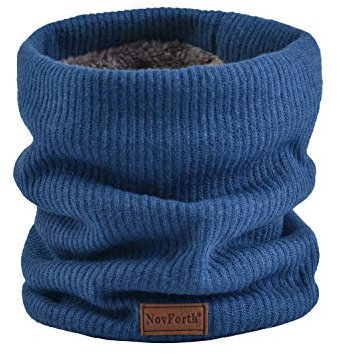 NovForth Winter Halsschlauch Herren Ski, Halswärmer Halstuch Männer Gesichtsschal Damen, Fleece Schal Schlauchtuch für Herren Gamaschenmaske, Winddichte Kreisschlaufenschals