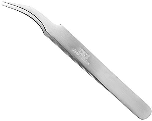 Tamiya HG Pinzette abgewinkelt, Modellbau-Zubehör, Bastelwerkzeuge, hochwertiges Modellbauzubehör