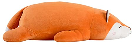 Plüschtier Fuchs, Simulation Fuchs Spielzeug Kleine Fuchs Figur Kuscheltier Plüschtier Kuscheltier Deko für Schlafzimmer, Plüschtier Dschungeltiere Kuscheltier für Jungen, Mädchen, Babys, 65CM