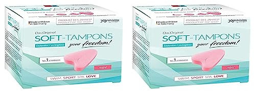 JOYDIVISION Soft-Tampons mini – fadenlose Tampons, 3er-Schachtel | 3 Stück (2er Pack)