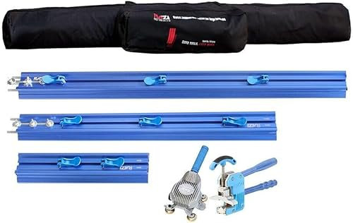 KLENBO Fliesenschneider Slim System 2300 mm für großformatige Fliesen, Porzellan, Keramik, manuelles Fliesenschneidewerkzeug, anschließbarer manueller Schneider