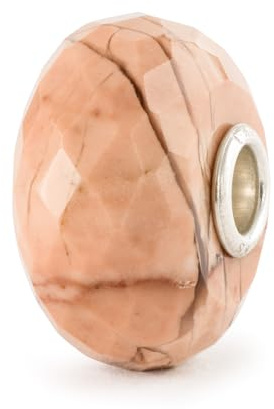 Trollbeads Frühlingskollektion Blühende Verbindungen Edelsteine 2024 (Fossile Muschel)