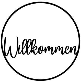 Holz 3D-Motiv Kranz Willkommen Schriftzug, Willkommen IV, 29 cm | Wandkranz, Türkranz, Hoop, Wandbild, Schöne Dekoration für Dein Zuhause