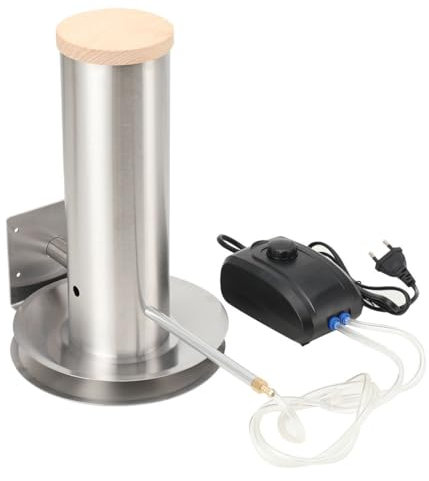 ECUTEE Generador de humo Generador de humo frío Generador de humo frío Ahumador para fumar Barbacoa de acero inoxidable a partir de productos ahumados caseros, con bomba y tubo vertedor extraíble Gen