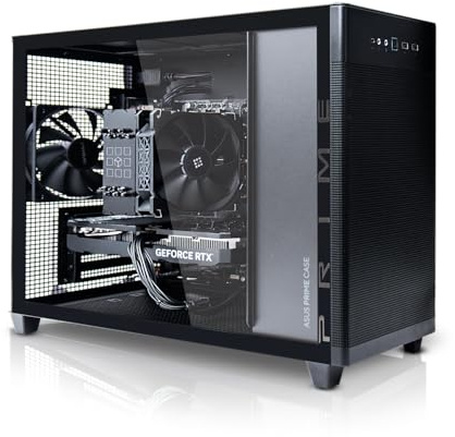 SYSTEMTREFF Mini PC Intel Core i5-14600K 6x5.3GHz | UHD 770 4K HDMI DX12 | 1TB M.2 NVMe | 16GB DDR4 RAM | Windows 11 | WLAN Silent Desktop Computer Rechner für Büro Business Multimedia