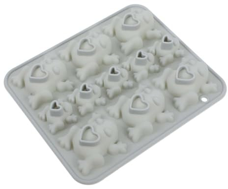 VILLCASE Frosch-silikonformen Für Schokolade Süßigkeiten Und Fondant Zum Backen Dekorieren Und Basteln
