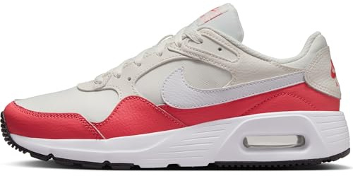 NIKE CW4554-124 Air Max SC Donna, Sail/White-Magic Ember-Black EU 36.5