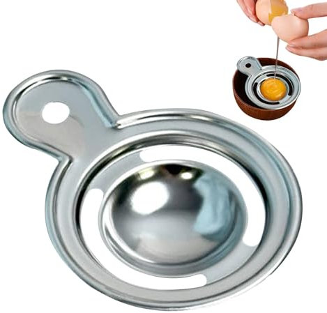 Filtro de clara de yema de huevo, Separador de yema de huevo | Separador de huevos de yema de grado alimenticio Divisor de huevos de acero inoxidable - Tamiz de huevo, tamiz de huevo, filtro de clara