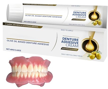 Crème Adhésive pour Dentier Adhésif Dentaire Fixateur