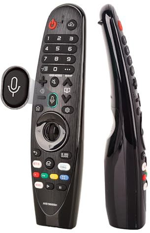 for LG TV remote, Magic Remote Control Replacement, Universal for 2018-2025 Smart TV Models, with Voice and Pointer, OLED QNED NanoCell UHD TVs, MR18BA MR19BA MR20GA MR21GA MR22GA MR23GA MR24GA MR25GA