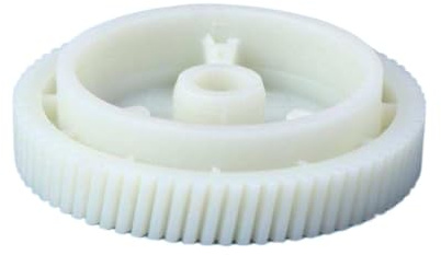 Engranajes elevadores de ventanas con almohadilla de goma y engranaje de motor para mecanismo de vidrio de puerta lateral Compatible con Magotan(03)