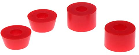 PETSOLA 4 Piezas Repuesto de Bushing para Longboard Patineta Accesorios de Camión Set de Amortiguadores Material PU Adecuado para Deportes Al Aire Libre Uso E