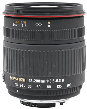 Sigma Objectif DC 3,5-6,3/18-200 NAFD