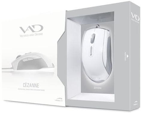 Speedlink - Mouse laser Cézanne VAD, colore: Bianco