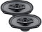 HERTZ X 690 6x9 4 Way Parcel Shelf Coaxial Speakers Double 15mm Tweeter 85w RMS