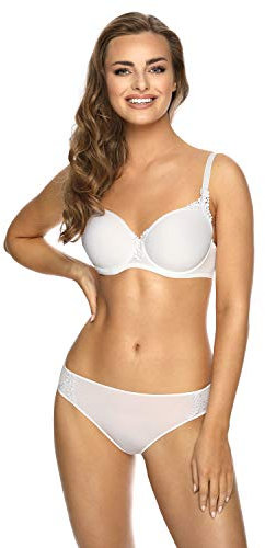 VIANIA! Bügel-BH 151414 Carola mit Spacercups Farbe Weiß, Größe:85, Cup:B