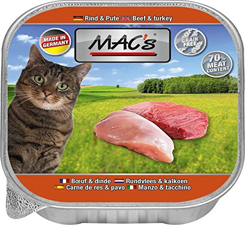 MACs Cat Rind & Pute | 16x 85g Katzennassfutter