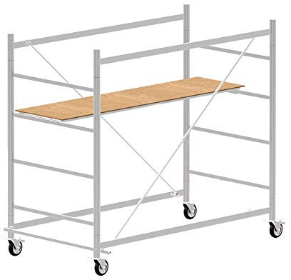 Trabattello altezza di lavoro 3.20m in acciaio serie JOLLY 160 made in italy | SCEDIL