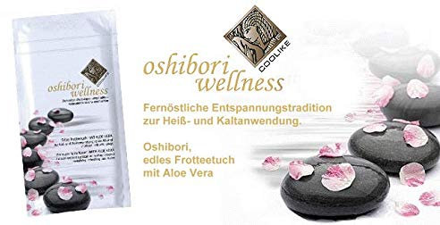10 x Oshibori Wellness Frotteetuch Erfrischungstuch