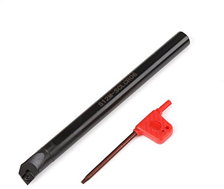 Akkur-Bohr Stange, Stangen Halter 10 Stück CCMT0602 Kleine Stangen für Metall Drehmaschine Einsatz 3 Schraubens Chl üssel