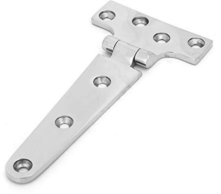 Charnière Type T en Acier Inoxydable, Roulement à Billes, Robuste, pour Portes Lourdes de Maison, Accessoire de Quincaillerie