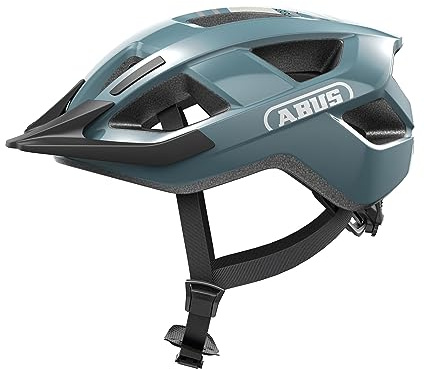 ABUS ADURO 3.0, unisex - cykelhjälm för vuxna, blå (glaciärblå), L (58-62 cm) -
