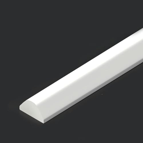 Wzglod Bath Water Barrier Shower Floor Seal Strip,Rubber Shower Dam for Wet and Dry Separation,Bathroom and Kitchen Sink Edging Water Retaining Strip