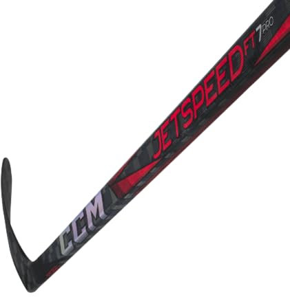CCM JETSPEED FT7 Pro Komposit Eishockeyschläger, Intermediate (Flex 65, Biegung: 29, Rechts)