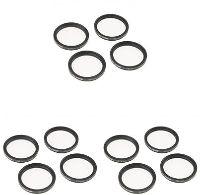 Lot de 3 objectifs macro gros plan 37 mm + 1 + 2 + 4 + 10 filtres pour appareil photo numérique