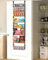 VEVOR Over the Door Pantry Organizer, 8-Tier Pantry Organization and Storage, Heavy-Duty Steel Hanging Spice Rack, Adjustable Wall Seasoning Shelves, for Home Kitchen Laundry Room Bathroom, Black