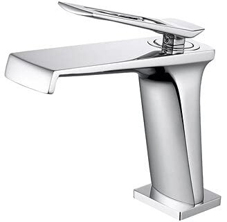HXFFXHF Duschkopf Wasserhahn, Waschbecken Wasserhahn, gebürstetes Becken Wasserhahn Badezimmermischer Tap Chrom Waschbecken Wasserhahn heißer und kalter Spülenarmatur (Farbe: Gris) (Gris)