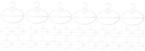 GETAJGHSD 30pezzi Per Sciarpe Appendini Multifunzionali Per Per Scarf Cinture e Asciugamani Organizzazione e