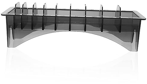 WOFASHPURET Organizador Profesional de Herramientas Cabello Caja Organizadora de Accesorios Cabello Soporte 10 Ranuras Diseño Compacto Protección y Orden para Peluquerías y Barberías