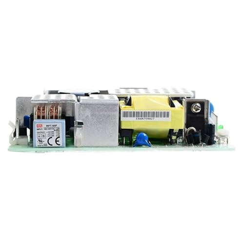 BJKYTMLM Fuente de alimentación conmutada de Triple Salida RPT-65F de 66 W, 110 V/220 V CA a 12 V, 5 V -12 V CC, 4,5 A, 1,2 A, 0,5 A, Fuente de alimentación conmutada de Marco Abierto for PCB