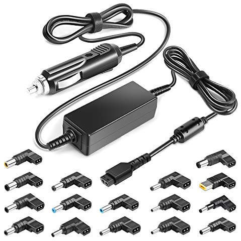 TAIFU 12V-24V Universal Auto Ladegerät 90W 100W KFZ Netzteil 15V 16V 18V 18,5V 19V 19,5V 20V für PC Laptop HP Acer ASUS Sony Toshiba Fujitsu Dell Lenovo IBM Samsung LG Notebook Monitor TV Soundbar