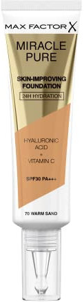 Max Factor Miracle Pure Foundation 70 Warm Sand