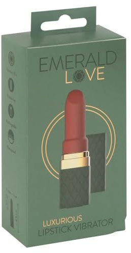 Emerald Love Vibrator-5518800000 Vibrator Grün/Gold/Rot Einheitsgröße