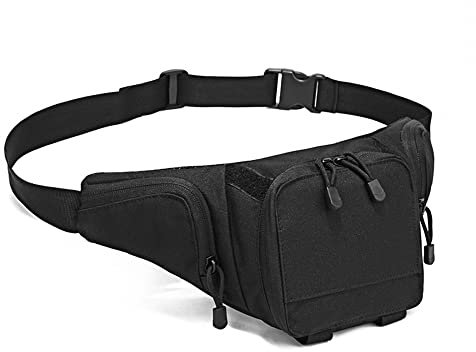 Taktische Pistol Bag, Verdeckte Pistolentasche, Wasserdicht Bauchtasche Gürteltasche Pistole Waffenholster für Camping Outdoor Sport Jagd