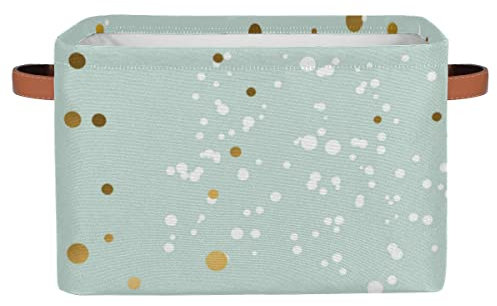 OKCELL - Braun weiße kleine weiße Punkte - Ostereiersuche Korb Taschen - Oster-Großpackung Spielzeug Osterkorb Füllung Ostergeschenke für Jungen Mädchen