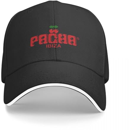 ZAMASS Gorra de Beisbol Pacha Ibiza Logo Bucket Hat Gorras Sombrero de Caballo Excursión a la Playa Sombrero de Mujer Hombre