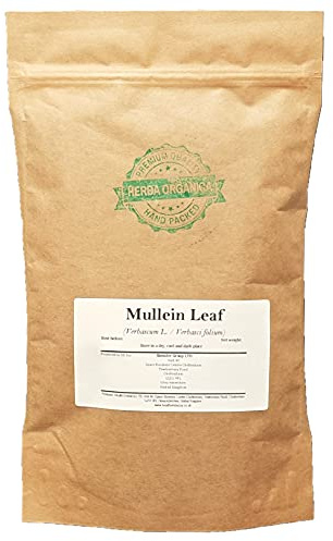 Herba Organica Feuille de Bouillon Blanc Tisane - Verbascum L - Mullein Leaf Herbal Tea 50g