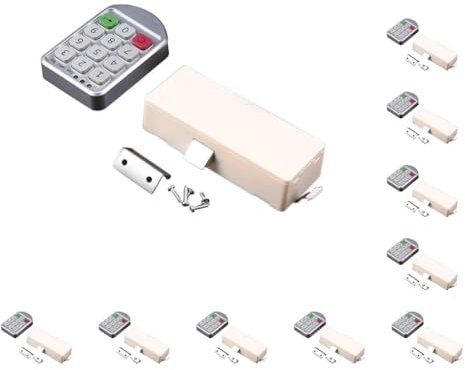 10 Set Keyless Electronic Code Digital Password Keypad Security Cabinet Smart Lock