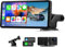 Lamto 6.86 Wireless Carplay and Android Auto 2.5K Dash Cam Front Camera Touch Screen Portable Car Stereo Map Navigation with Mirror Link/Siri/FM/Bluetooth 5.0/DVR Loop Recording